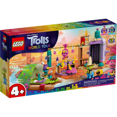 Lego Trolls 41253 Pustkowie i Przygoda na Tratwie